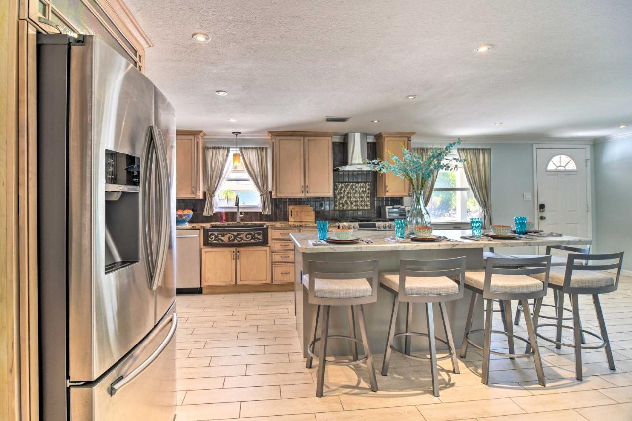 Waterfront Bradenton Home Heated Pool And Fire Pit 외부 사진