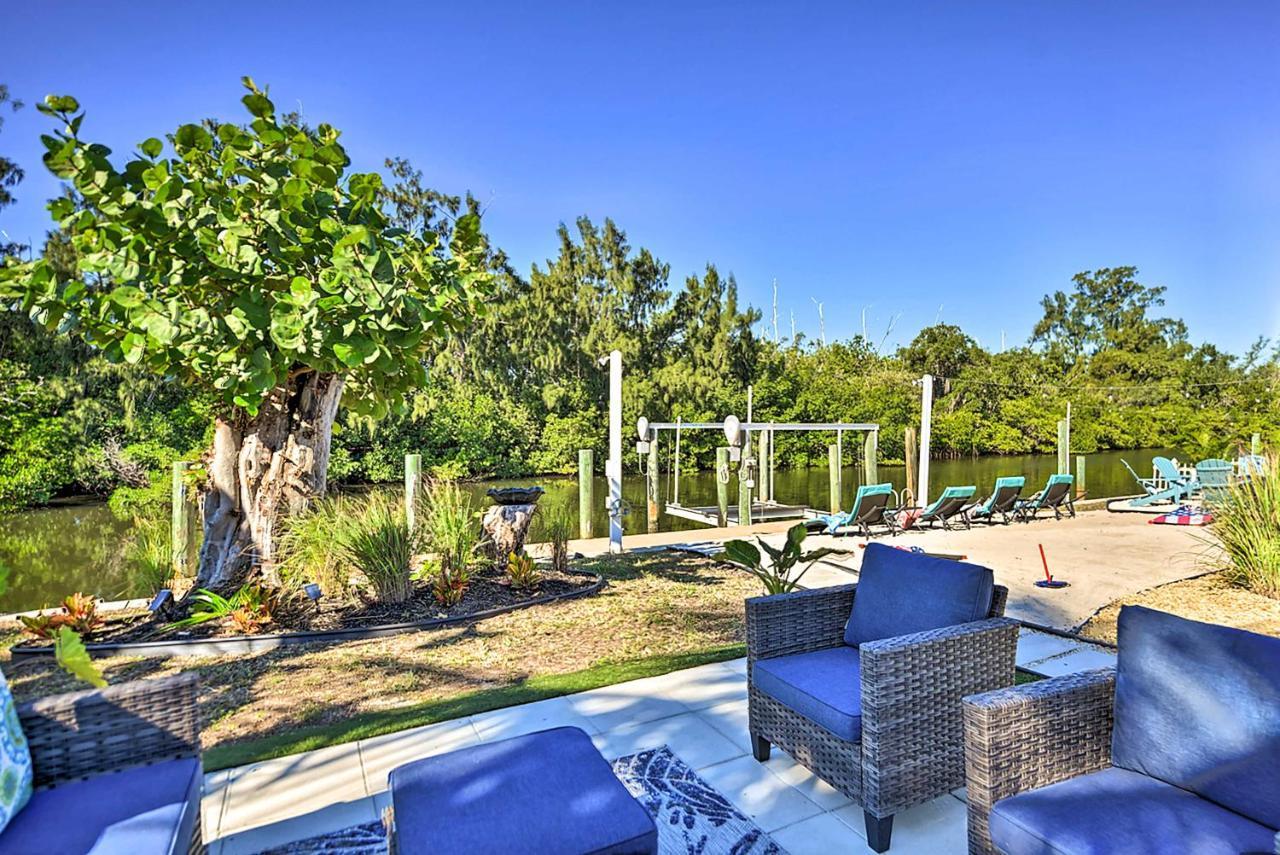 Waterfront Bradenton Home Heated Pool And Fire Pit 외부 사진