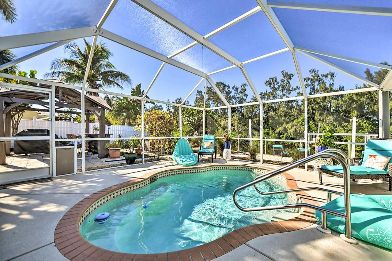 Waterfront Bradenton Home Heated Pool And Fire Pit 외부 사진