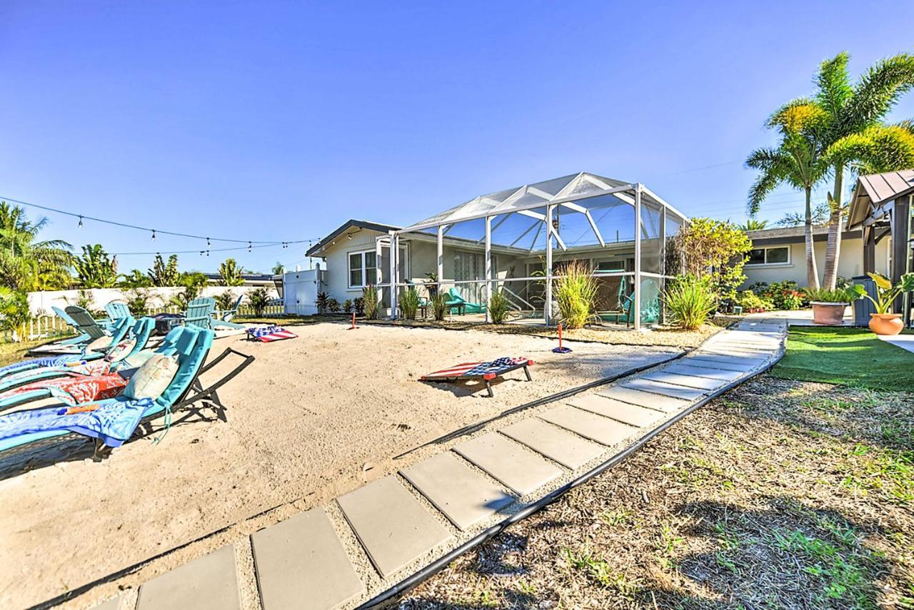 Waterfront Bradenton Home Heated Pool And Fire Pit 외부 사진