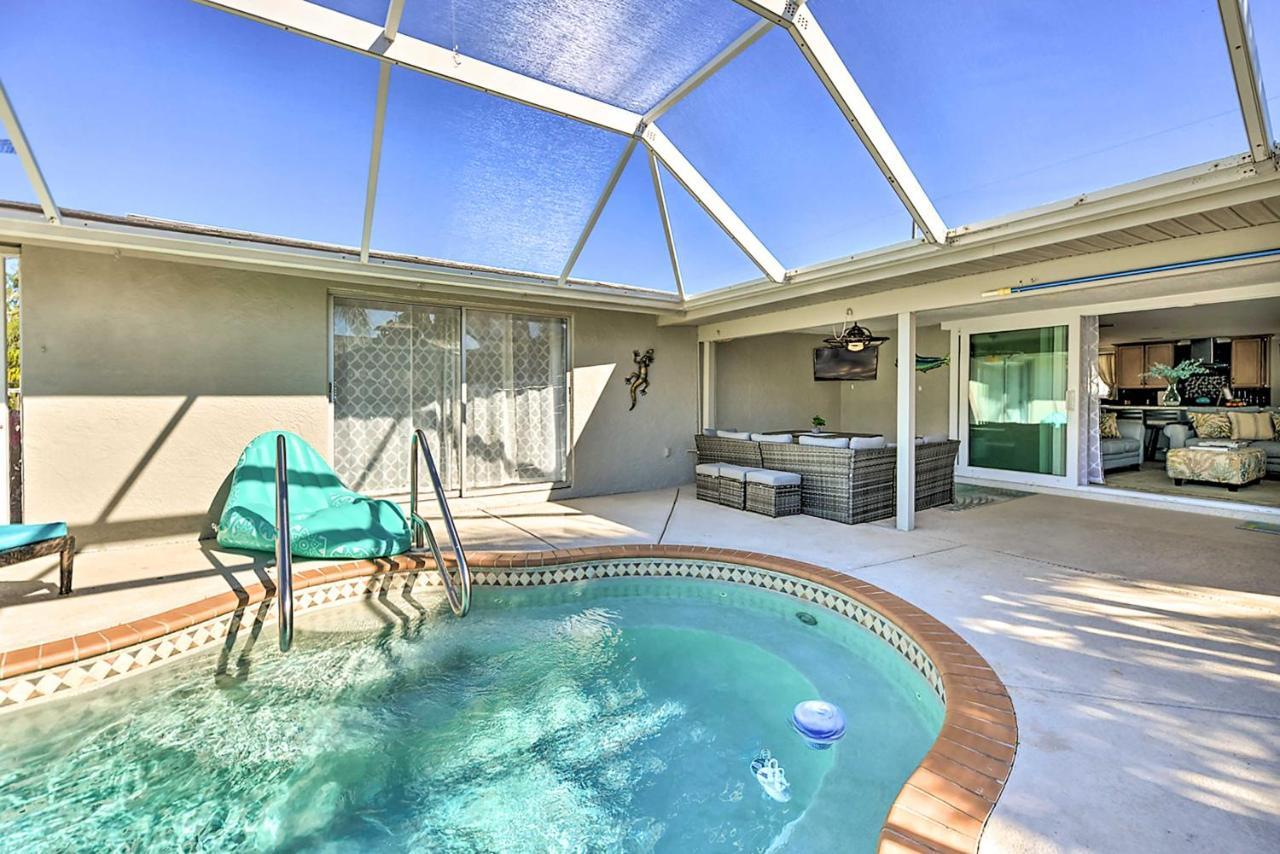 Waterfront Bradenton Home Heated Pool And Fire Pit 외부 사진