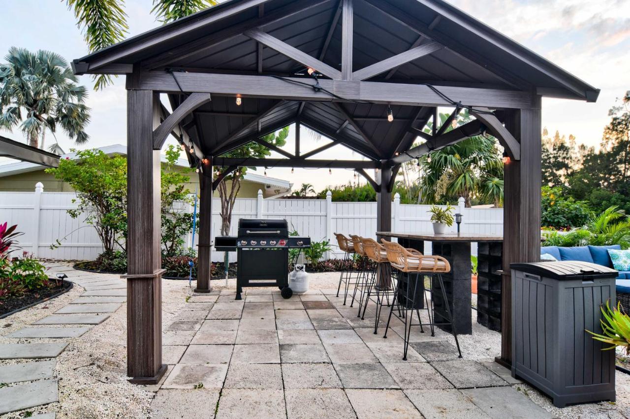 Waterfront Bradenton Home Heated Pool And Fire Pit 외부 사진