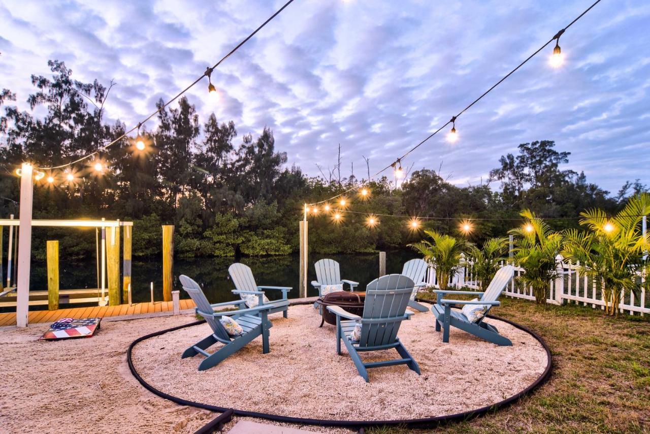 Waterfront Bradenton Home Heated Pool And Fire Pit 외부 사진